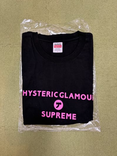 Supreme x HYSTERIC GLAMOUR Baby Tee "Black"