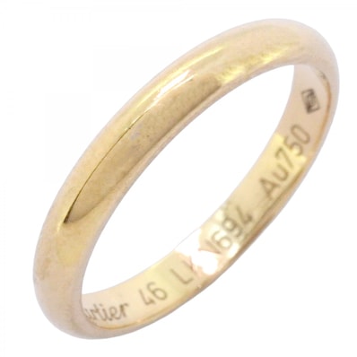 ★最終価格【6jcb0746】カルティエ リング クラシック K18YG イエローゴールド #46【中古】レディース