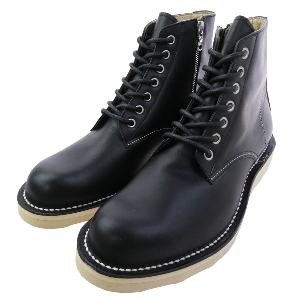 SOPHNET. ソフネット ブーツ SOPH-134182 サイドジップ vibramソール ブーツ ブラック系 26cm【美品】【中古】