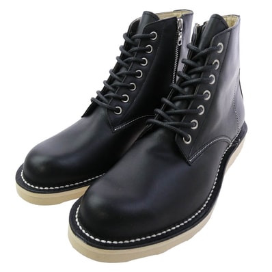 SOPHNET. ソフネット ブーツ SOPH-134182 サイドジップ vibramソール ブーツ ブラック系 26cm【美品】【中古】