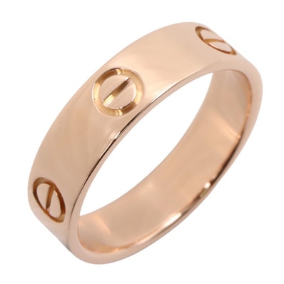 カルティエ CARTIER ラブリング リング・指輪 ジュエリー K18PG(ピンクゴールド) メンズ レディース ゴールド系 B4084800 【中古】