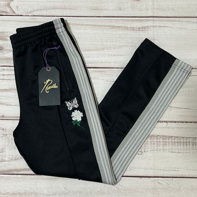 Wildside x Needles Narrow Track Pant "Black/White" OT1745