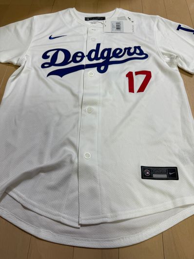 MLB x Nike Kids' Los Angeles Dodgers Shohei Ohtani #17 Limited Jersey "White"