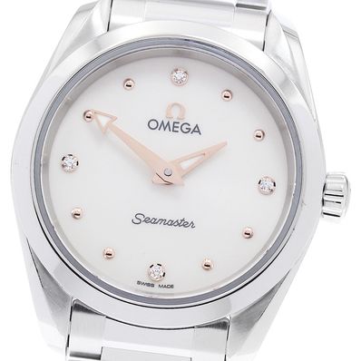 ☆良品 オメガ シーマスター アクアテラ レディース 【中古】