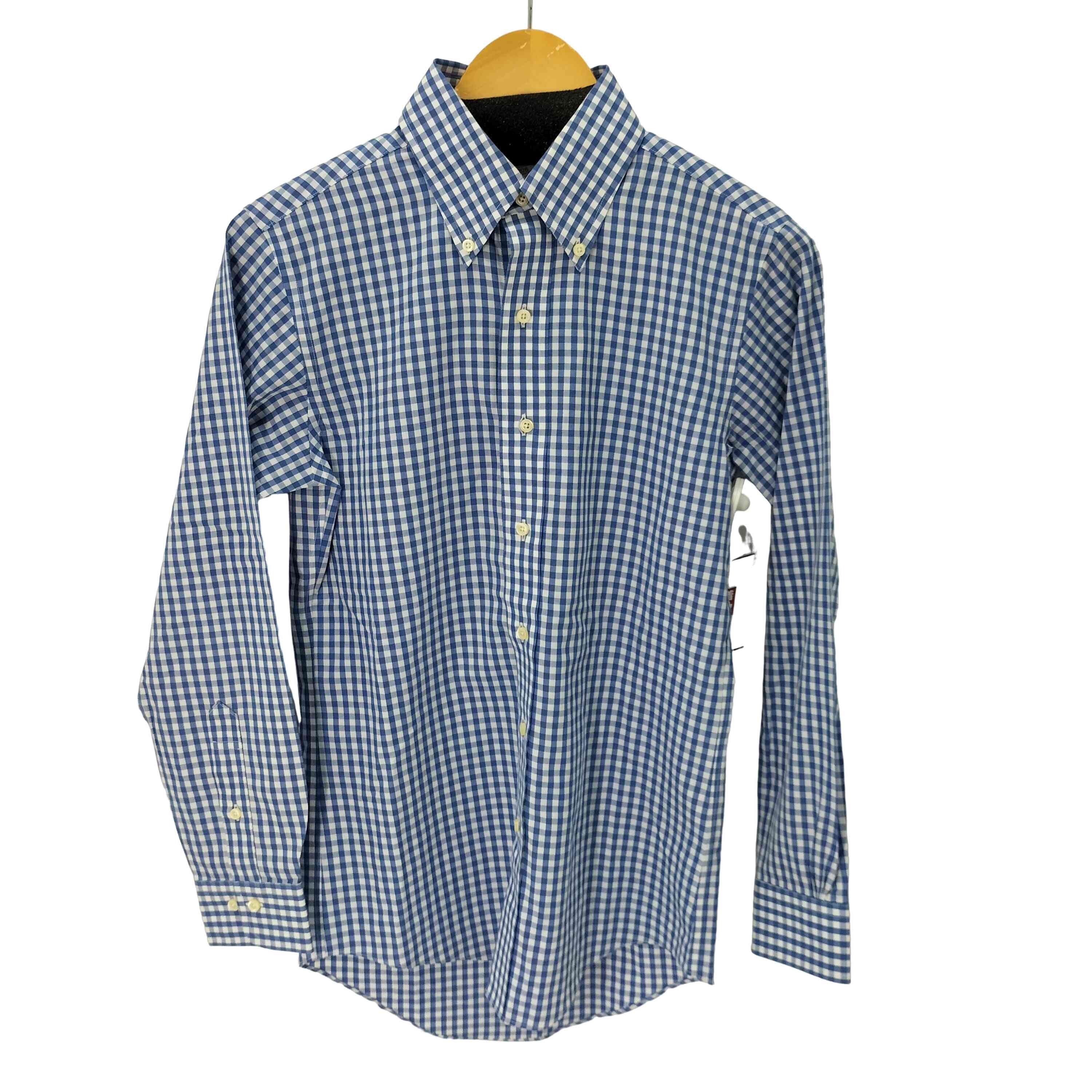 MAKERS ギンガムチェック ボタンダウンシャツ【1138454804192】