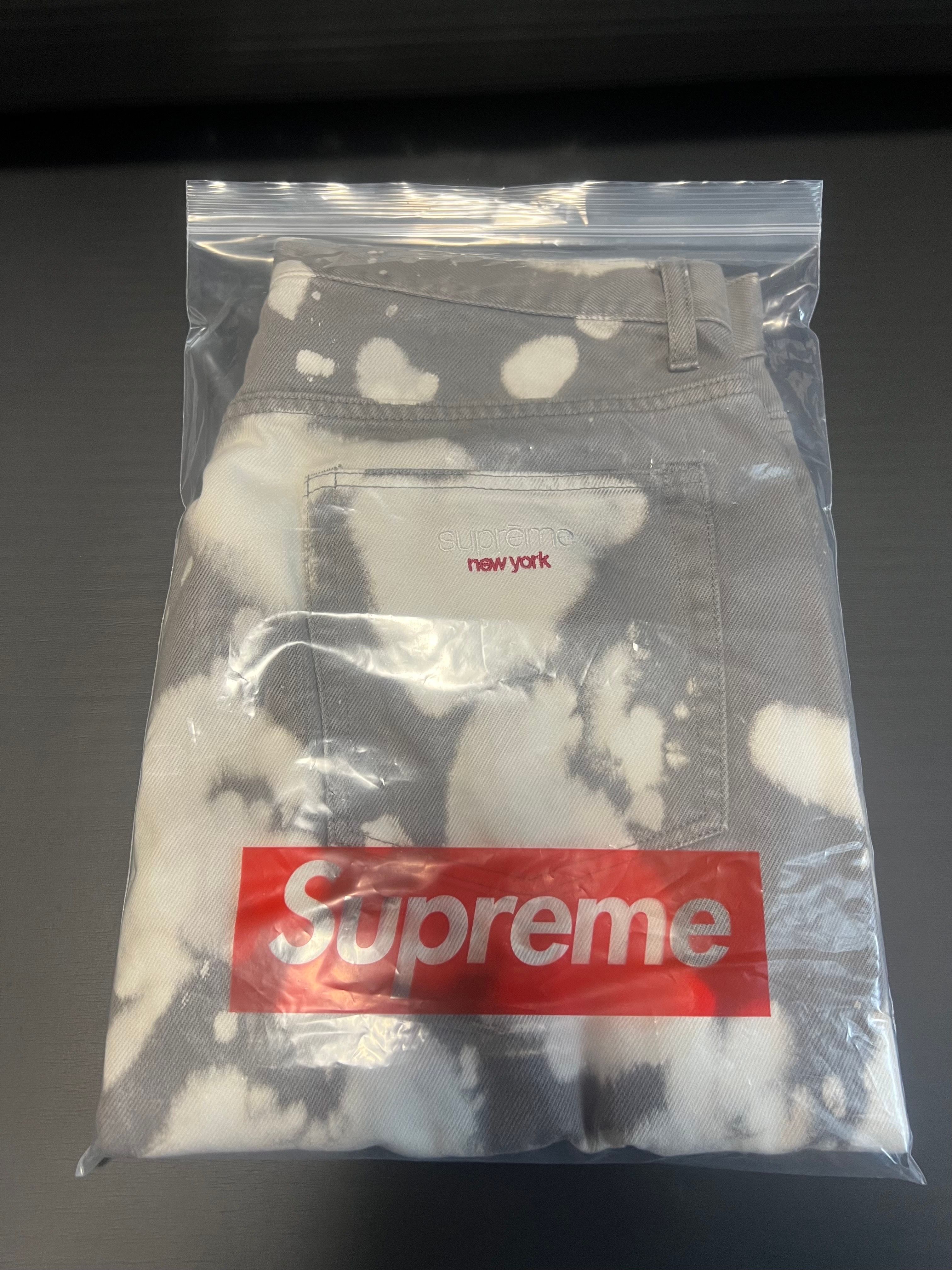 Supreme Baggy Denim Short (25SS) "Bleached"
