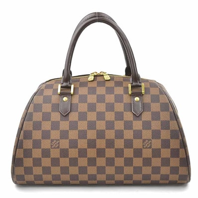ルイ ヴィトン LOUIS VUITTON ハンドバッグ ダミエ リベラMM ダミエキャンバス ブラウン ゴールド レディース N41434【中古】 e60935a
