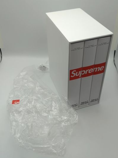 Supreme 30 Years T-Shirts 1994-2024 Book (3-Volumes) "White"