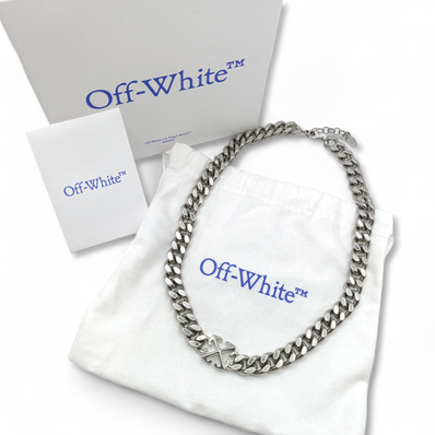 新品 OFF-WHITE Arrow チェーン ネックレス