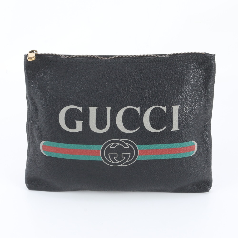 ■極美品 グッチ ポートフォリオ 500981 セカンドバッグ レザー