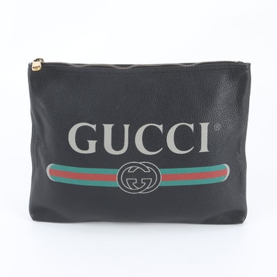 ■極美品 グッチ ポートフォリオ 500981 セカンドバッグ レザー