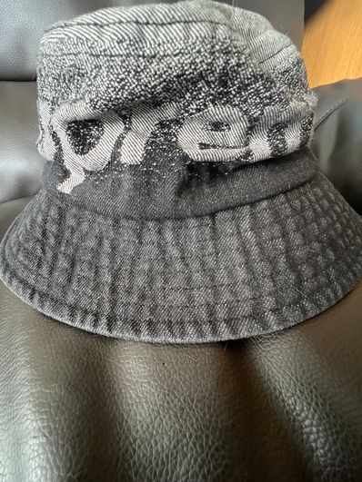 Supreme Fade Jacquard Denim Crusher "Black"