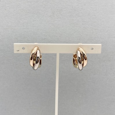 CARTIER カルティエ トリニティ イヤリング クラシック ピアス 80083231 K18ゴールド ゴールド レディース【中古】