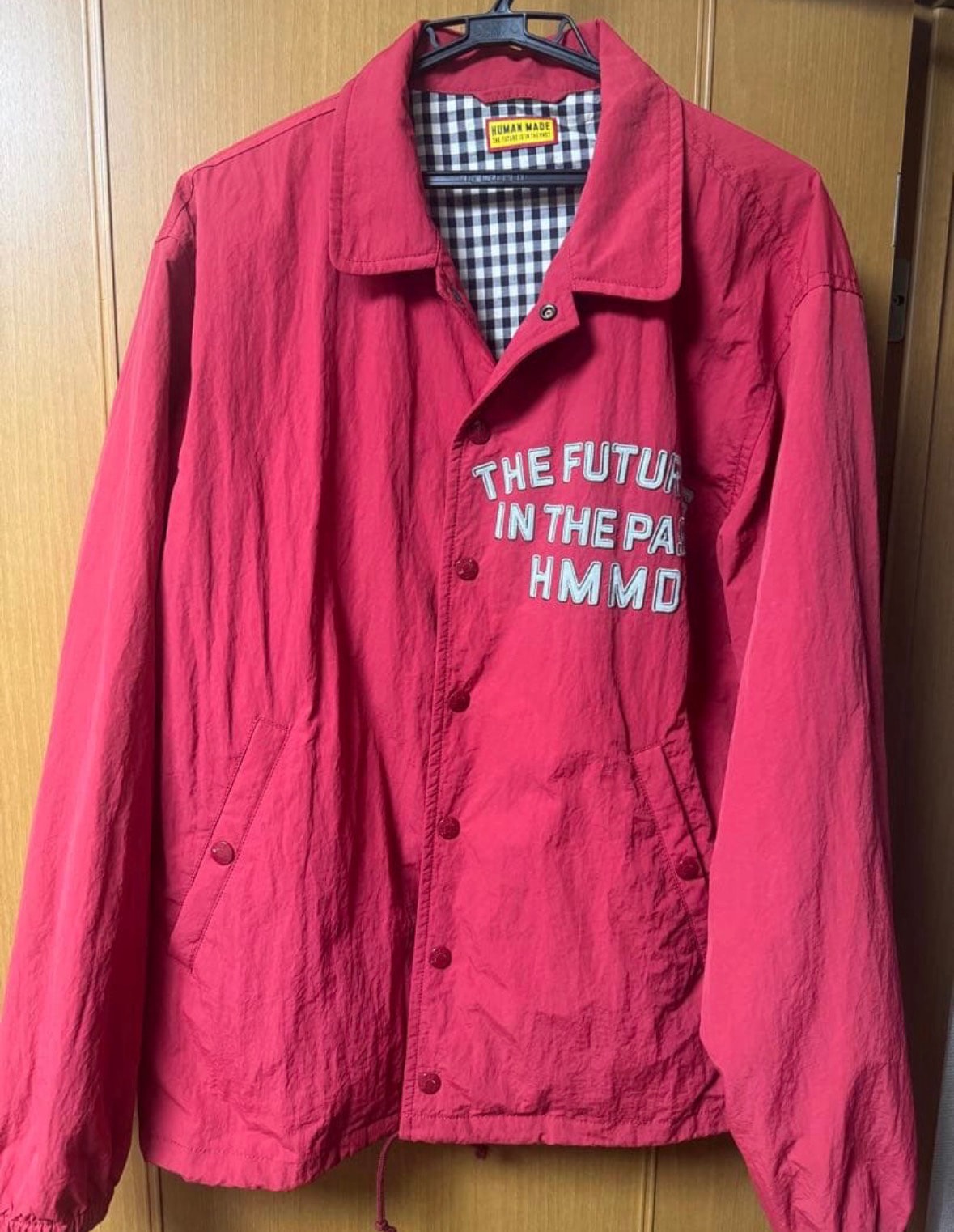 HUMAN MADE Coach Jacket "Red"