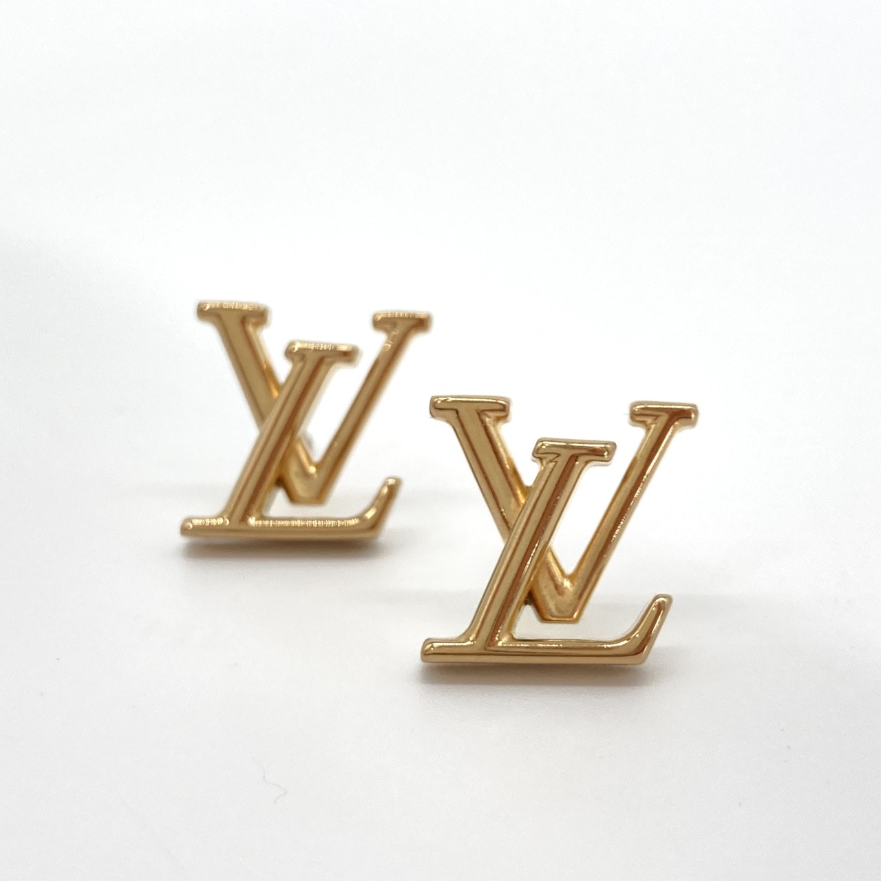 Louis Vuitton LV Iconic Enamel Earrings "Gold"