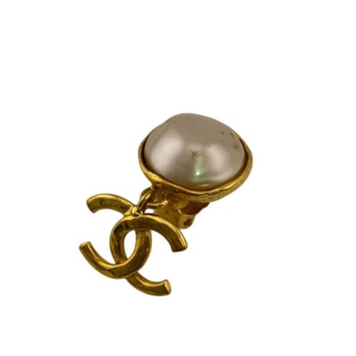 シャネル CHANEL イヤリング ココマーク 93P ゴールド