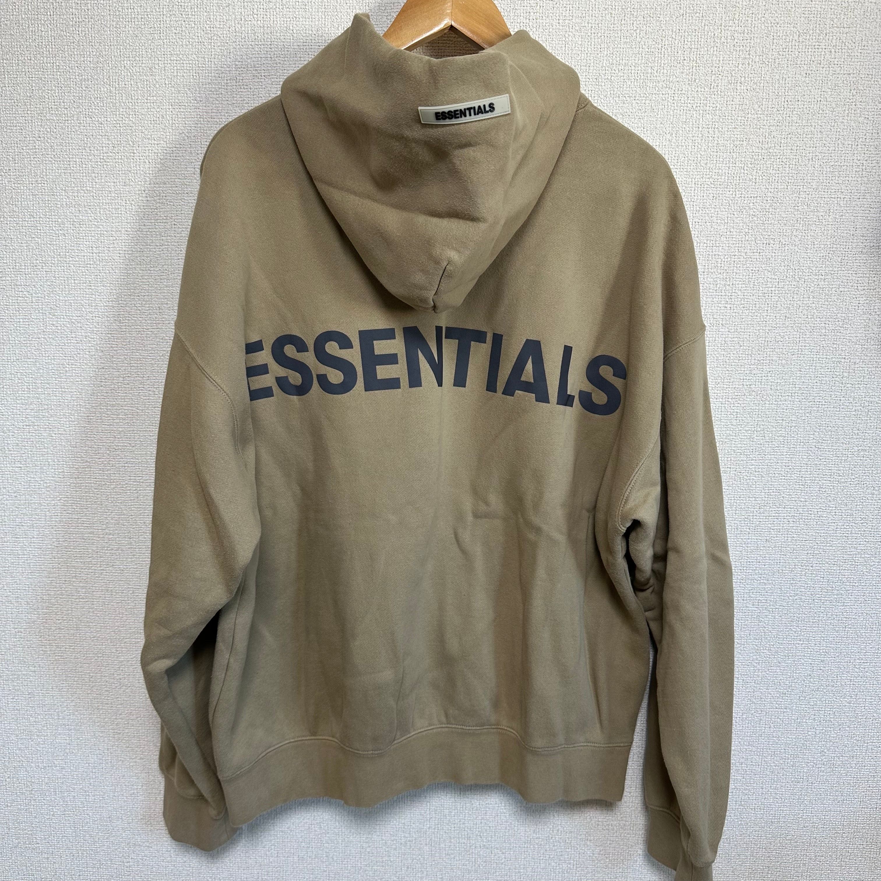 FEAR OF GOD ESSENTIALS 3M Logo Pullover Hoodie "Twill"