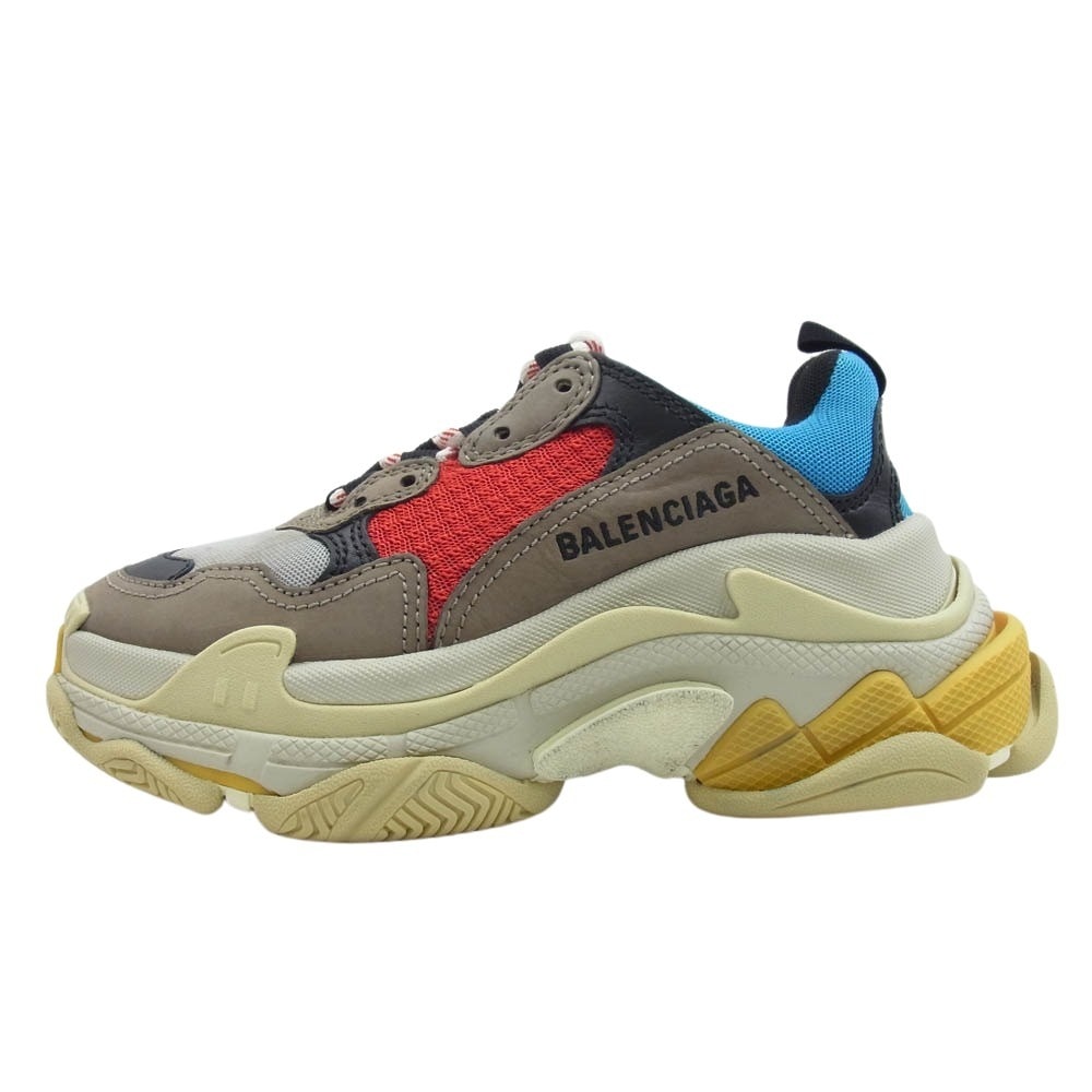 BALENCIAGA バレンシアガ スニーカー 554105 TRIPLE S トリプルエス マルチカラー スニーカー マルチカラー系 34(22.5cm)【極上美品】【中古】