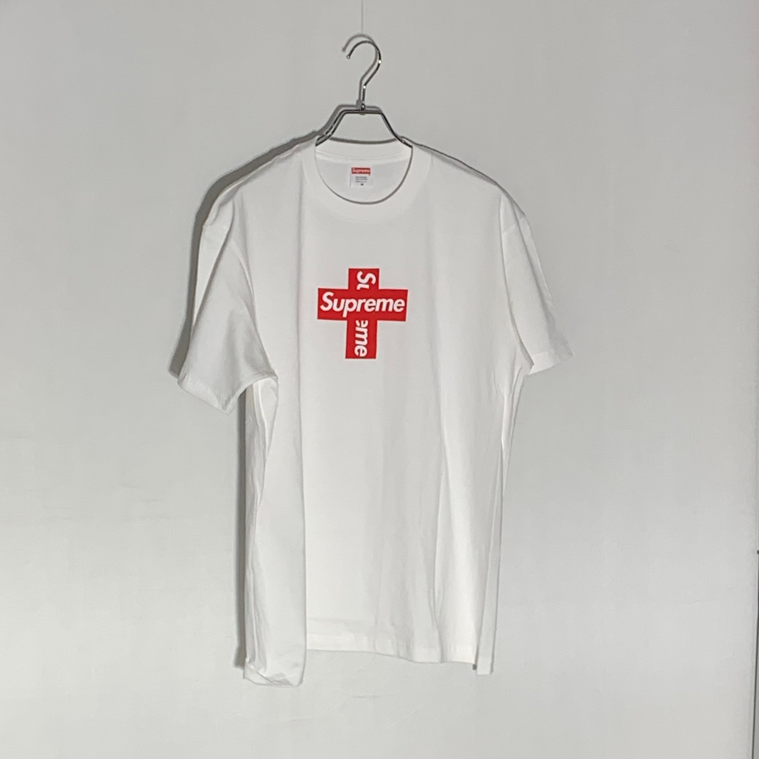 Supreme Cross Box Logo Tee "White"