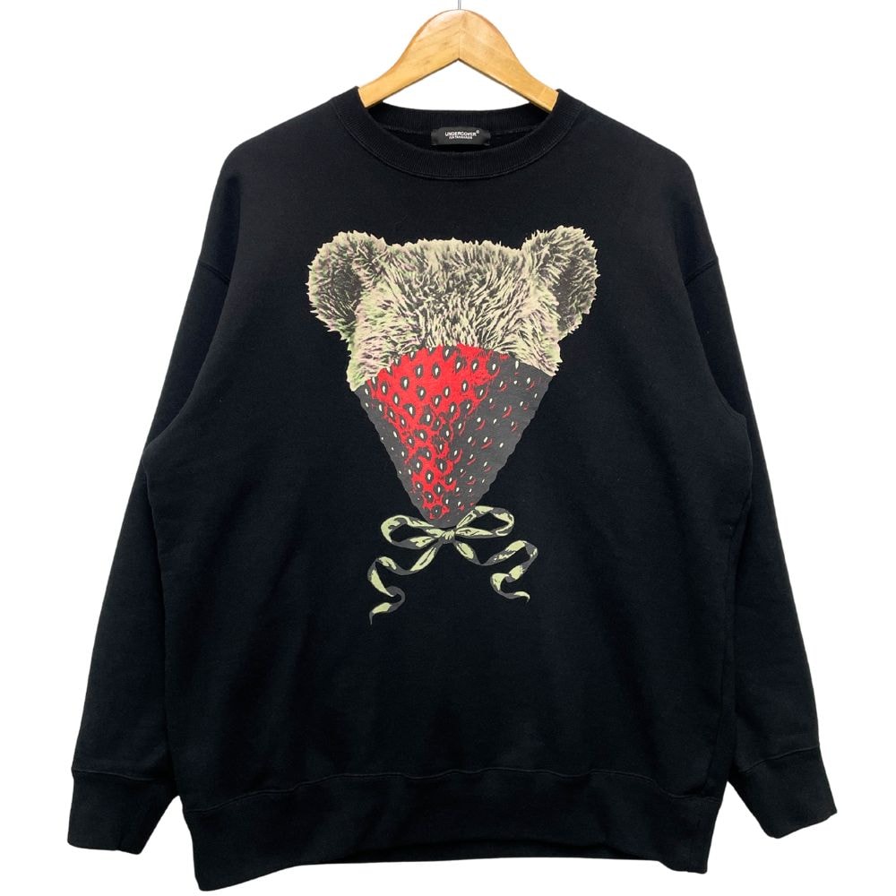 UNDERCOVER アンダーカバー 品番 UC2E1895-1 BIGSWEAT BEAR/STARWBERRY スウェット 53375