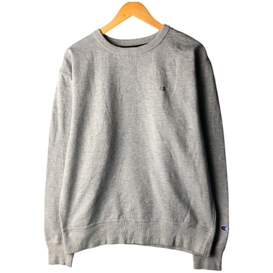 古着 チャンピオン Champion AUTHENTIC ATHLETICWEAR ワンポイントロゴスウェットシャツ トレーナー メンズM相当/eaa482646