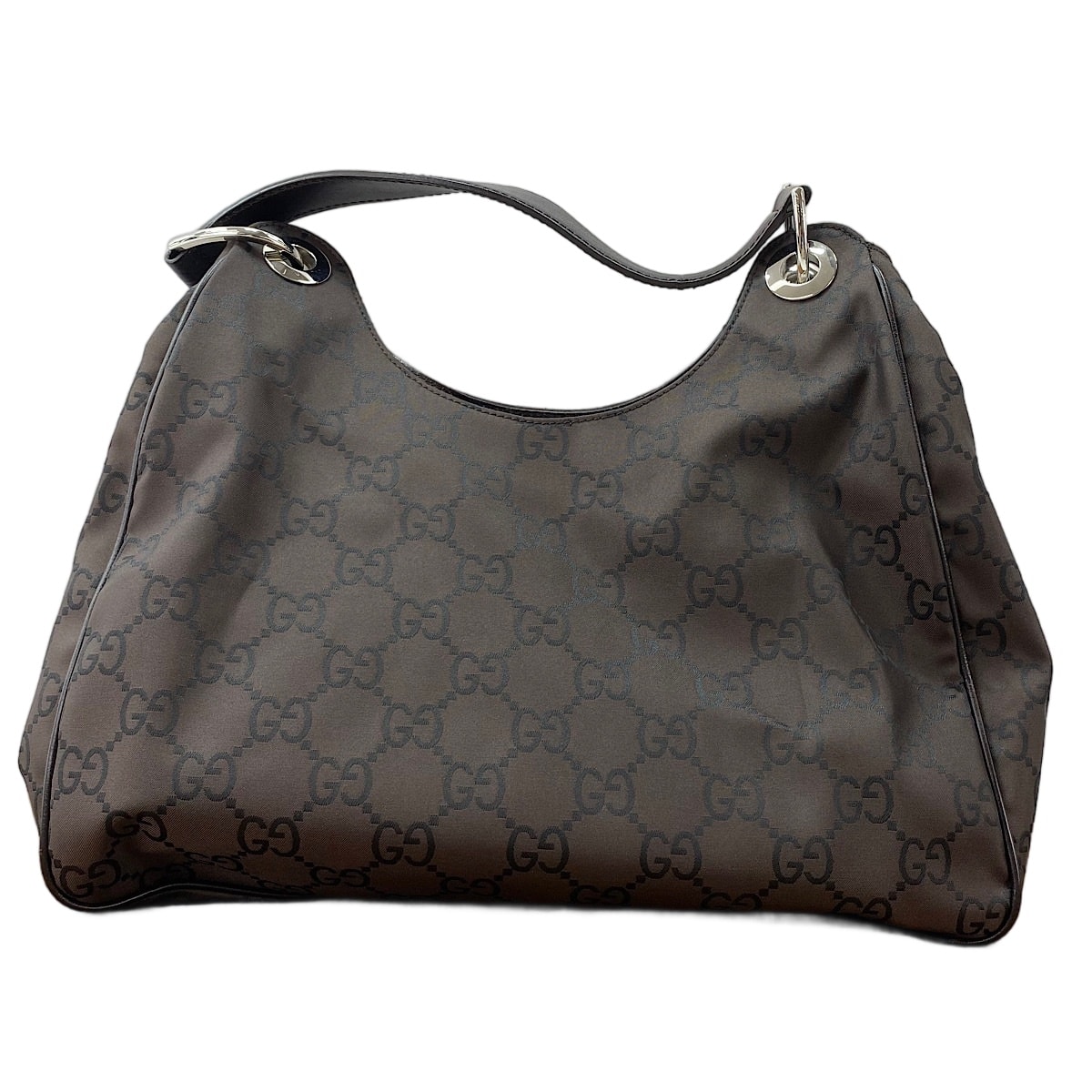 グッチ GUCCI ナイロン GG柄 ショルダーバッグ【中古】