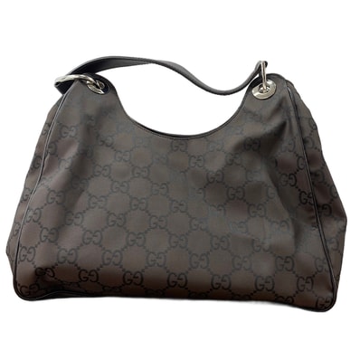 グッチ GUCCI ナイロン GG柄 ショルダーバッグ【中古】