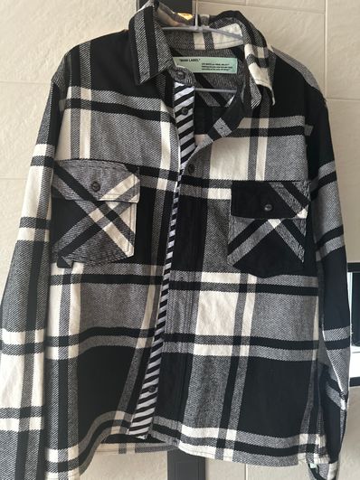 off-white オフホワイト チェックシャツ