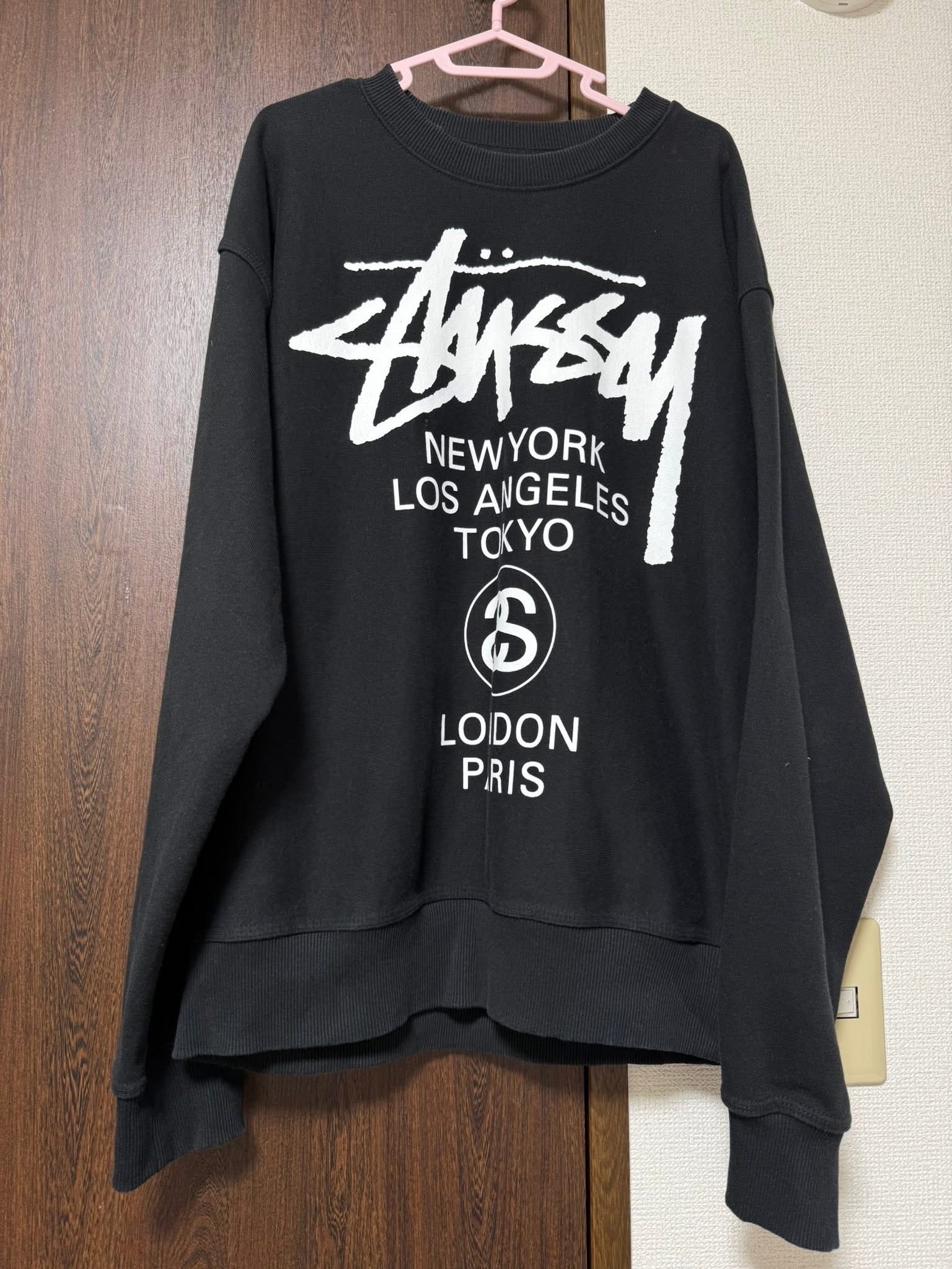 Stussy World Tour Crew 2023 "Black"