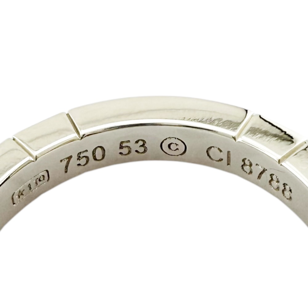 A (未使用に近い)】カルティエ ラニエール リング 指輪 12.5号 18金