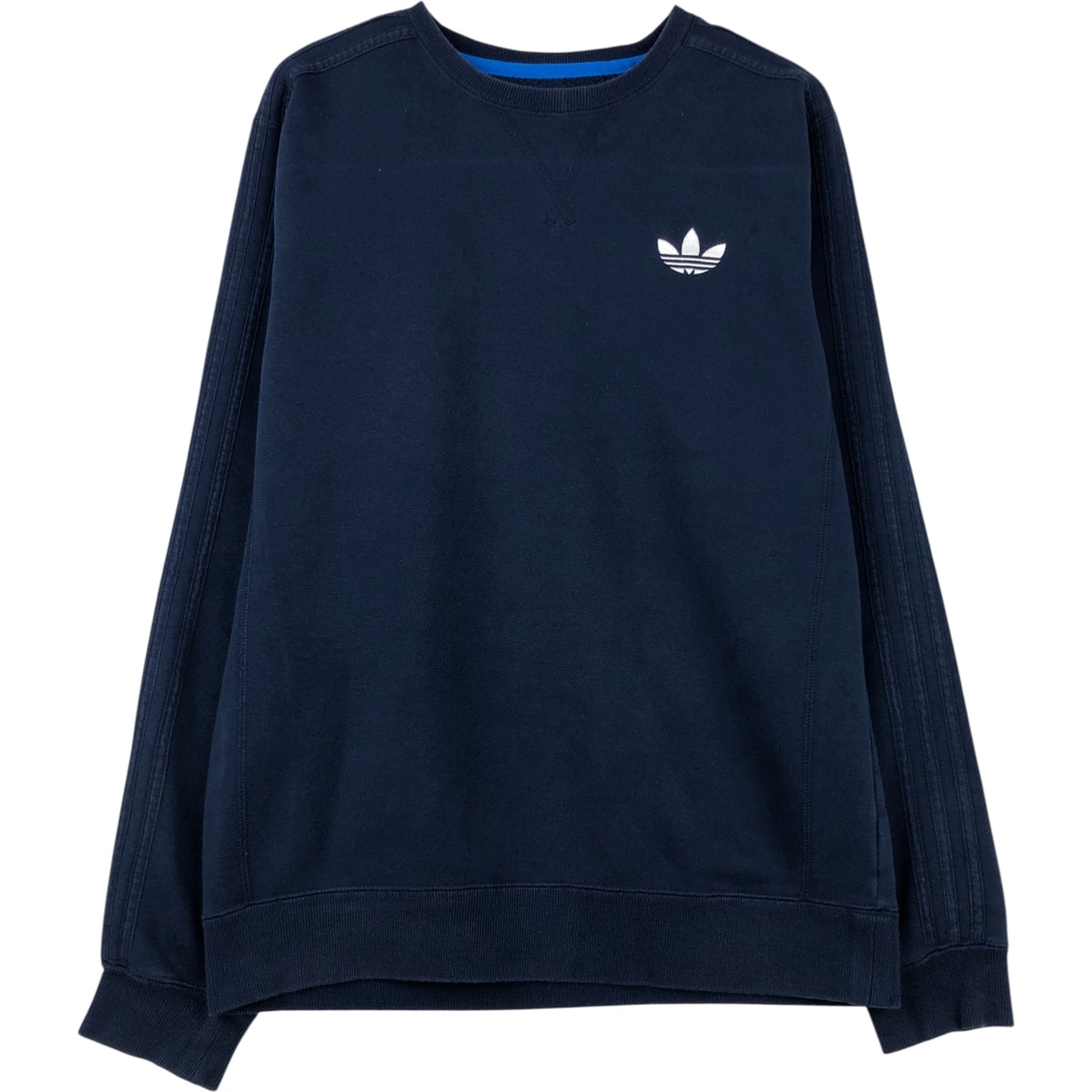 古着 アディダス adidas ORIGINALS オリジナルス ワンポイントロゴスウェットシャツ トレーナー メンズM相当/eaa614759