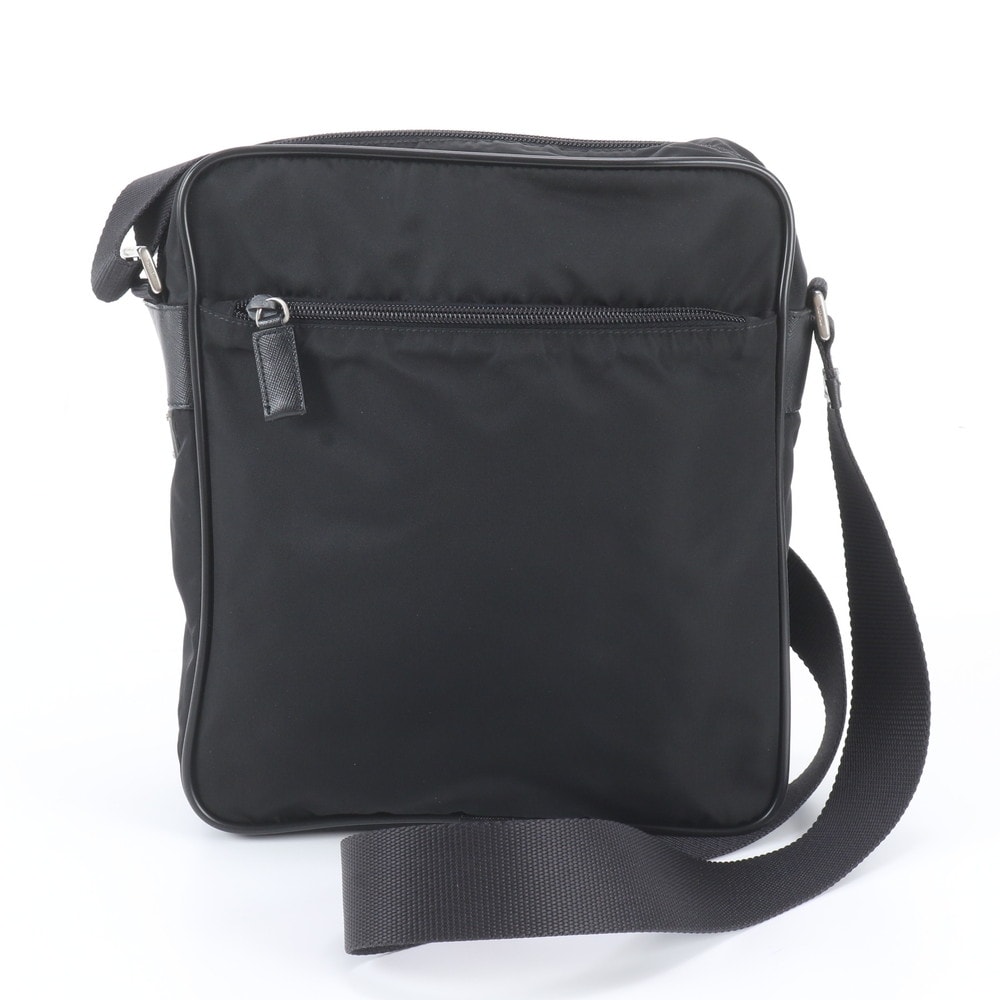 ■美品 プラダ テスート ナイロントライアングルロゴショルダーバッグ
