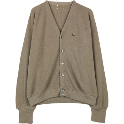 古着 ラコステ LACOSTE ニットカーディガン メンズL相当/eaa623802