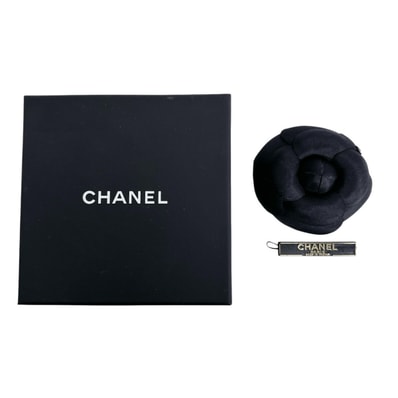 シャネル CHANEL コサージュ カメリア バレッタ