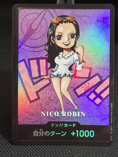 ドン!!カード : ニコ・ロビン (プレミアムカードコレクション「熊本県スペシャル」)