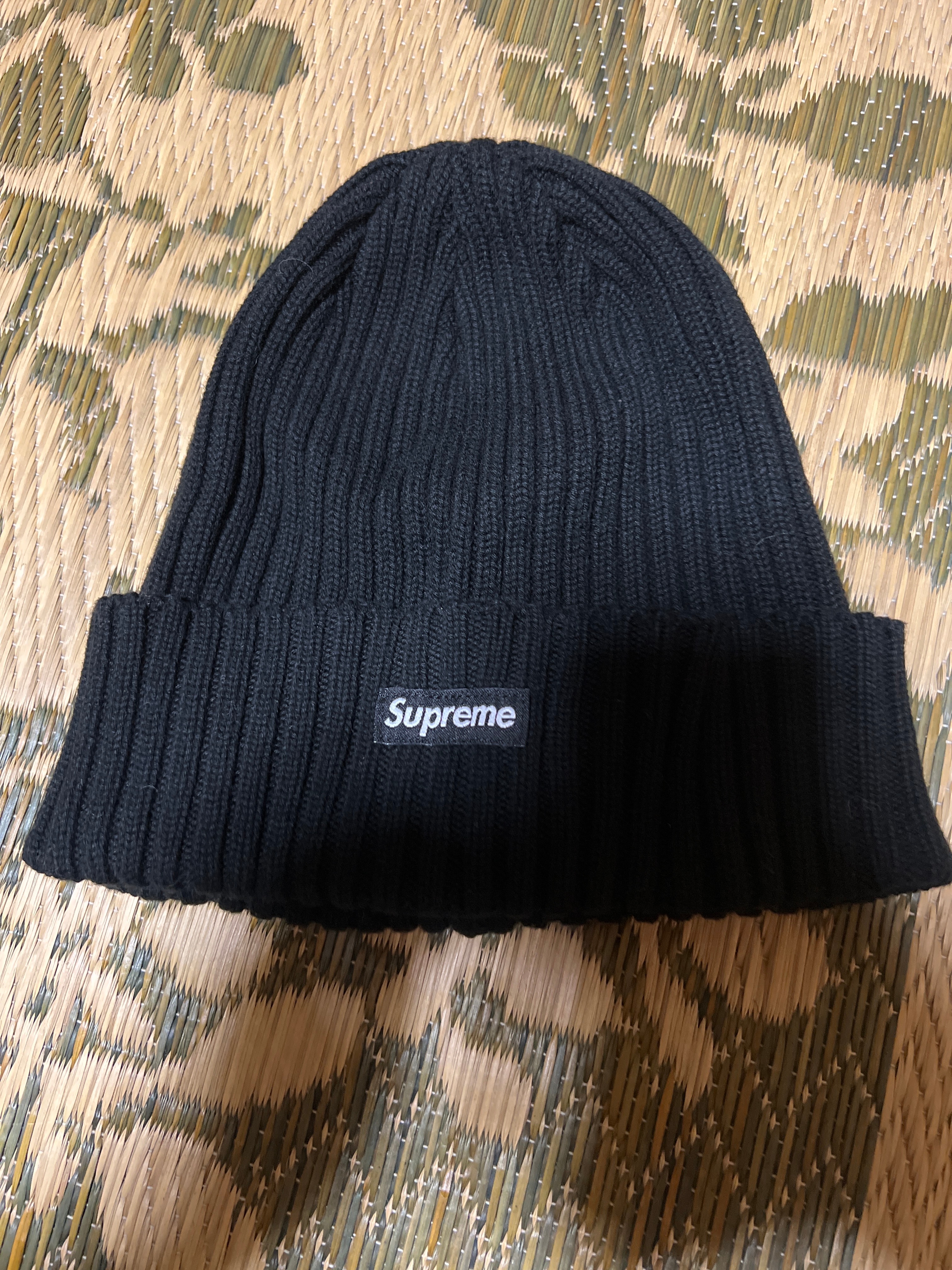 Supreme SS22 Overdyed Beanie "Black"(22SS)