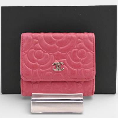 シャネル 三つ折り財布 レディース