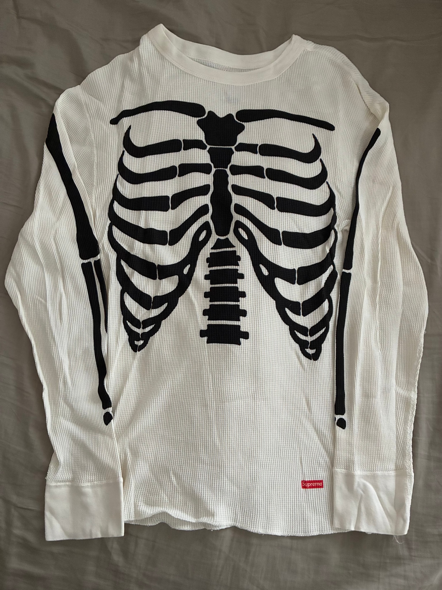 Supreme x Hanes Bones Thermal Crew (1 Pack) "Natural"