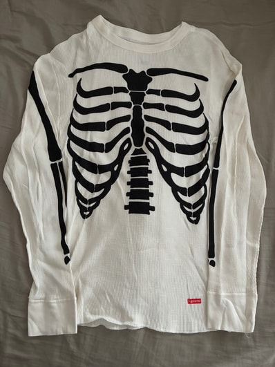 Supreme x Hanes Bones Thermal Crew (1 Pack) "Natural"