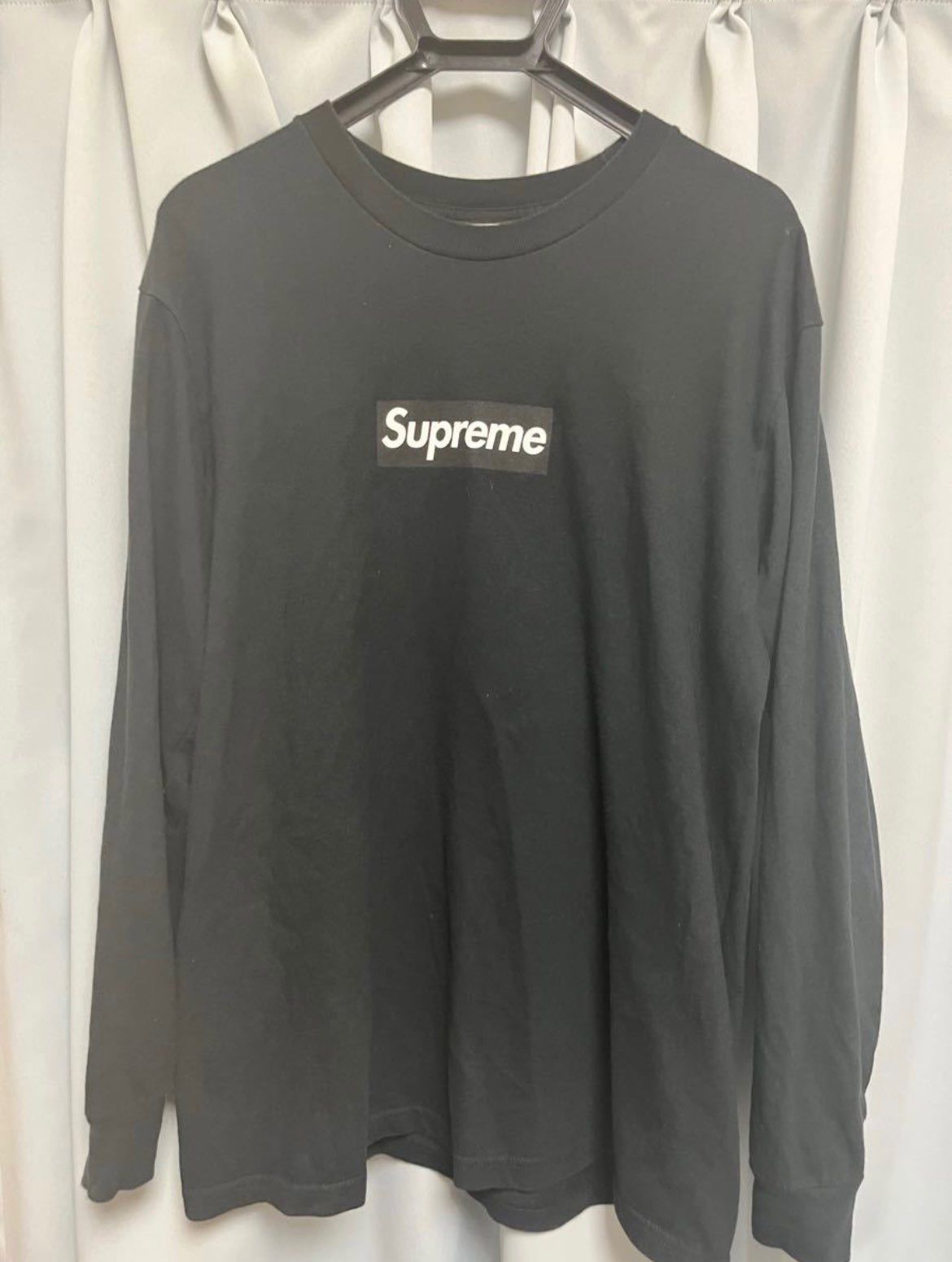 Supreme Box Logo L/S Tee "Black"