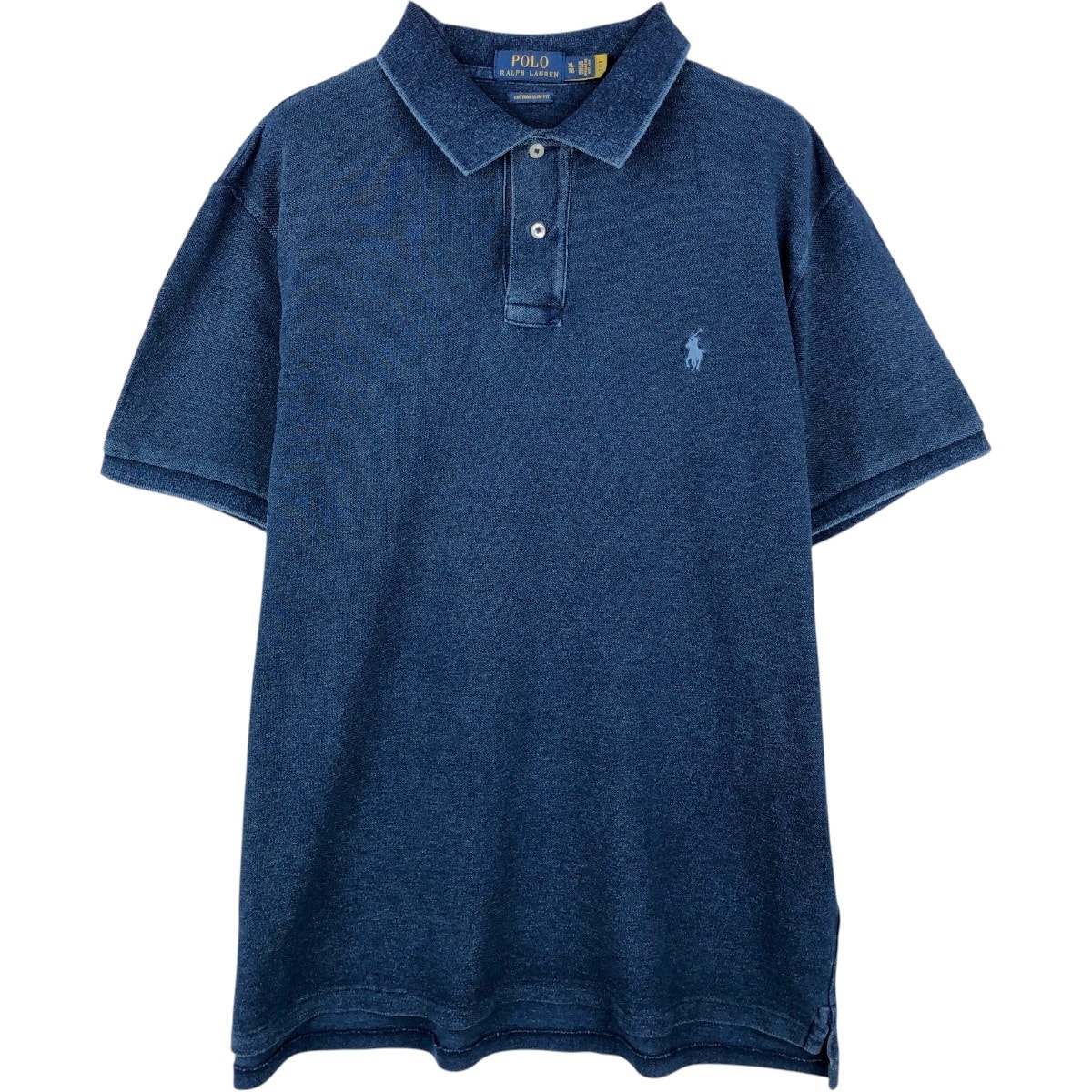 古着 ラルフローレン Ralph Lauren POLO RALPH LAUREN CUSTOM SLIM FIT 半袖 ポロシャツ メンズXL相当/eaa657623