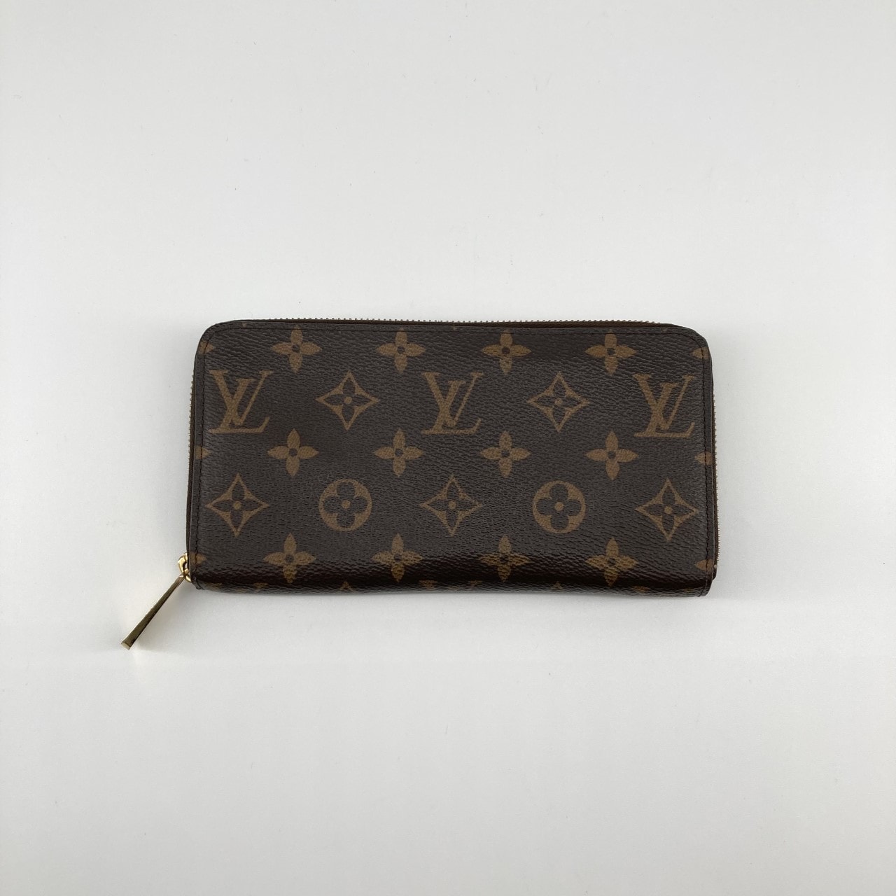LOUIS VUITTON(ルイ・ヴィトン) ジッピー・ウォレット モノグラム ラウンドファスナー 長財布 ブラウン