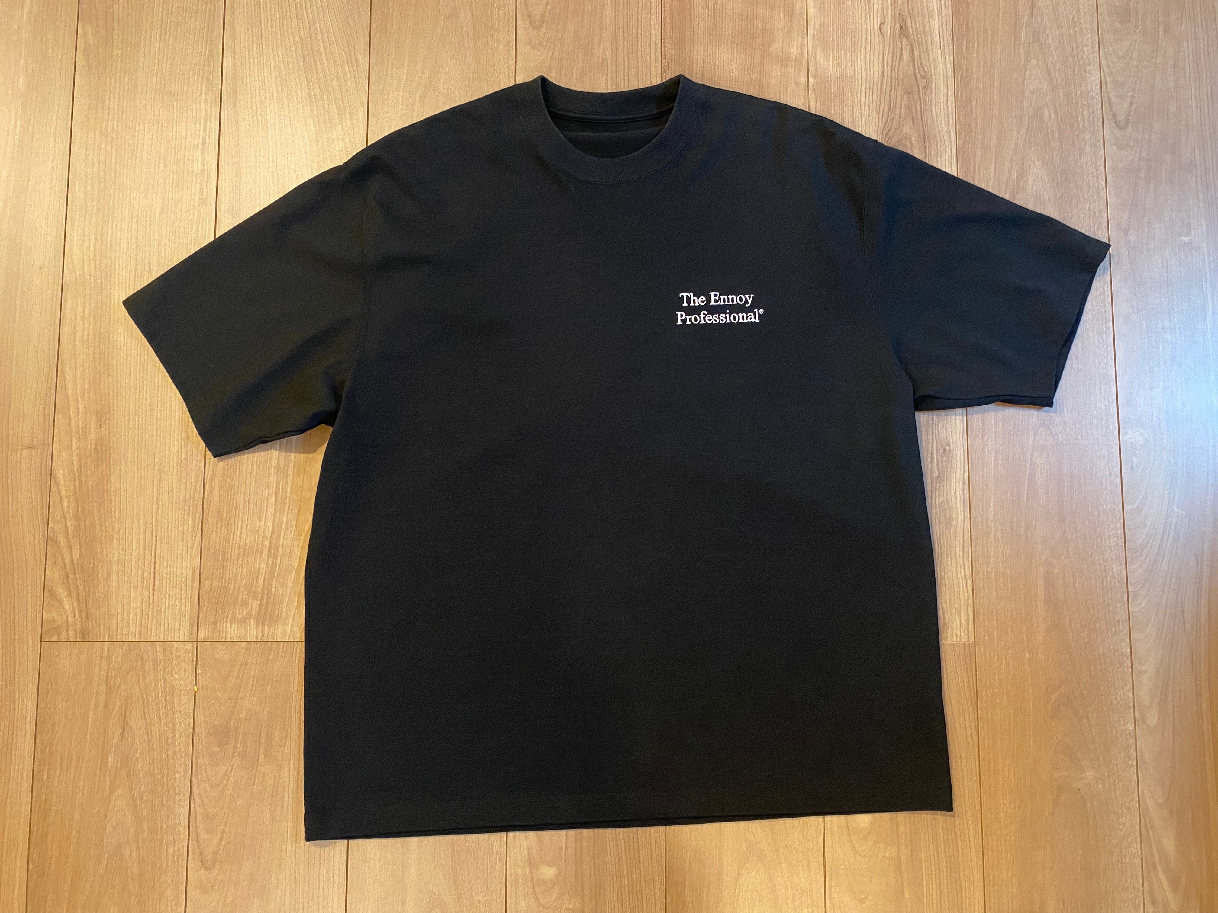エンノイ プロフェッショナル ロゴ Tシャツ "ブラック/ホワイト" (24SS) SS24BRENCT04NTL