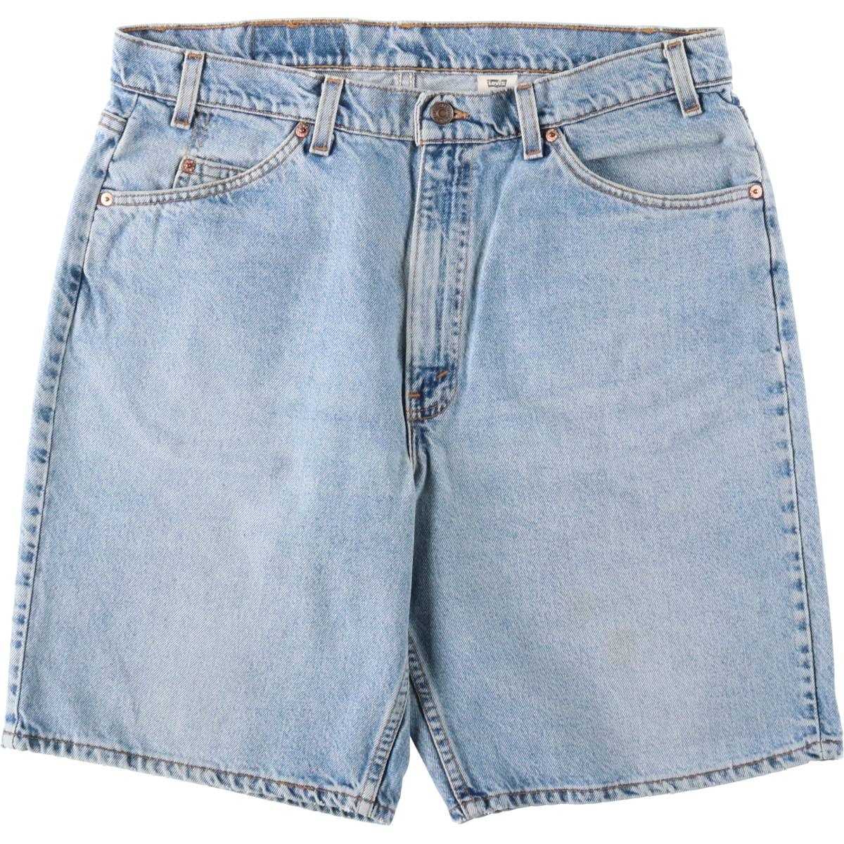 古着 90年代 リーバイス Levi's 550 RELAXED FIT デニムショーツ ショートパンツ USA製 メンズw37相当 ヴィンテージ/eaa661880