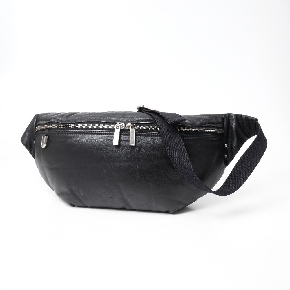■美品■Rick Owens リックオウエンス ショルダーバッグ バムバッグ レザーバッグ ブランド古着【中古】20261007/RB1114