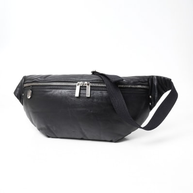 ■美品■Rick Owens リックオウエンス ショルダーバッグ バムバッグ レザーバッグ ブランド古着【中古】20261007/RB1114