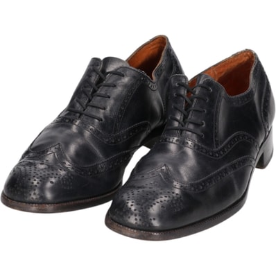 古着 バリー Bally セミブローグ ウイングチップシューズ 9 1/2E メンズ28.0cm相当/saa014186