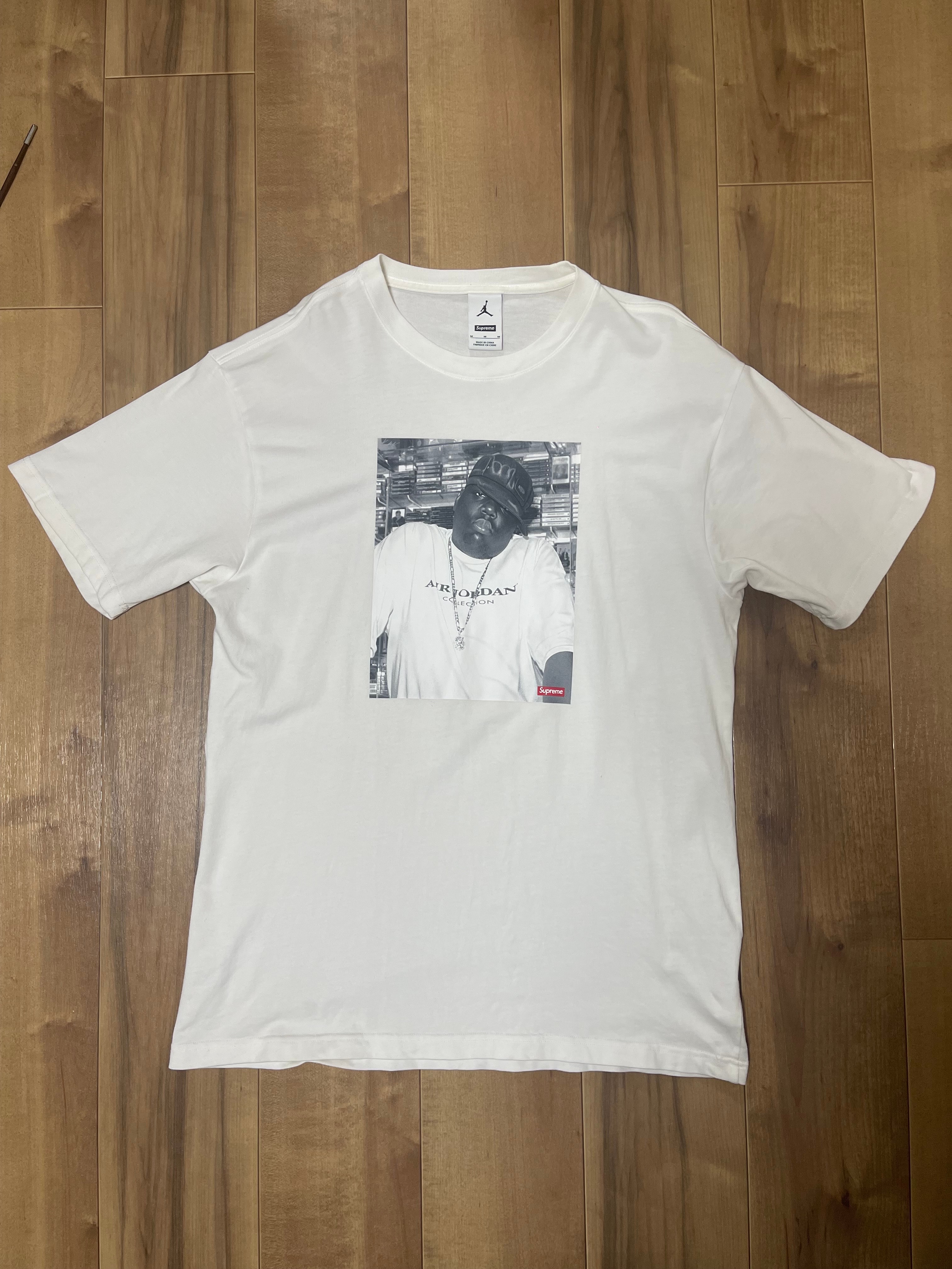 Supreme x Jordan Biggie S/S Top "White"