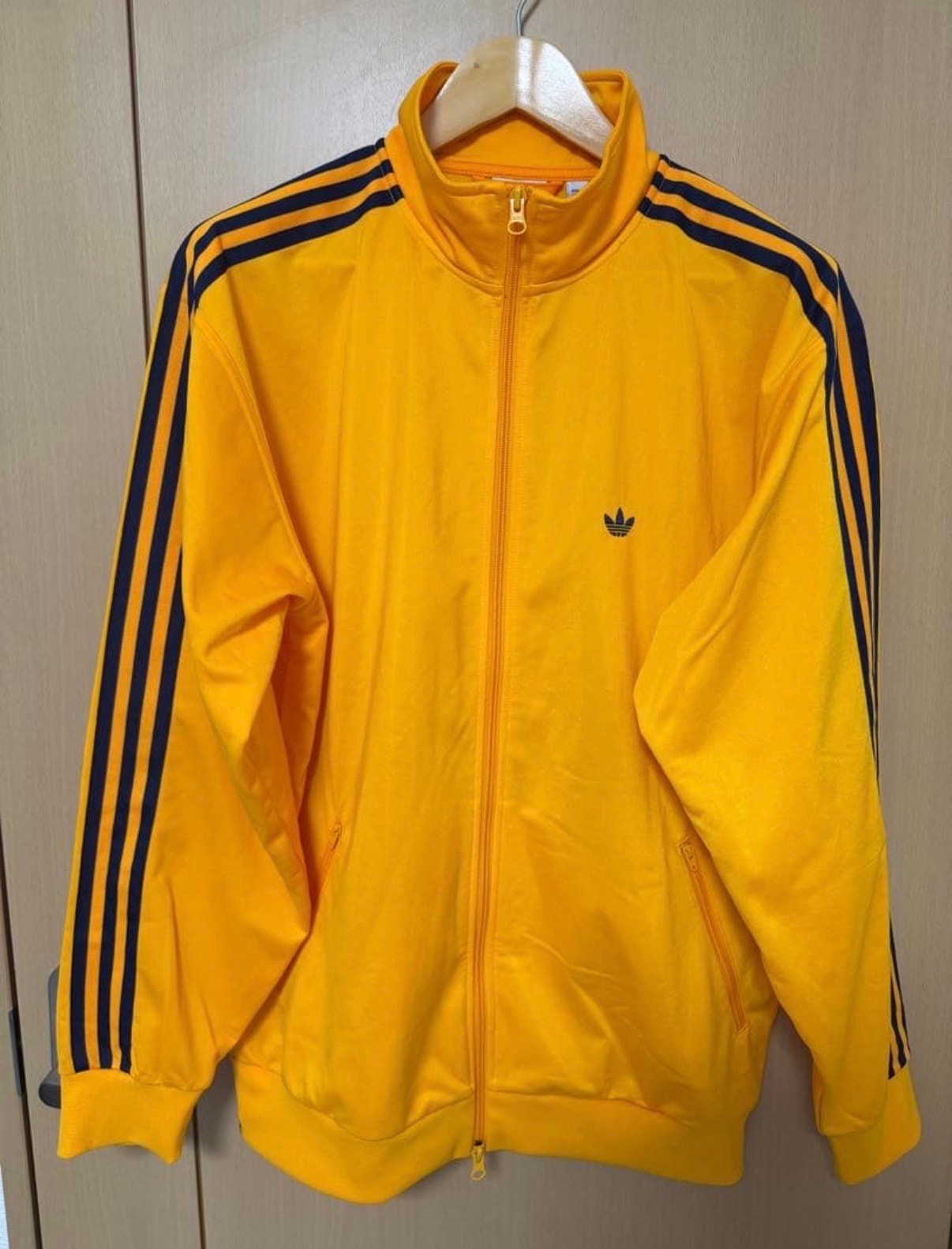 adidas Track Jacket Gender Neutral "Semi Solar Gold"