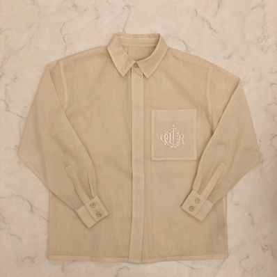 ディオール ヴィンテージブラウス ウールシャツ